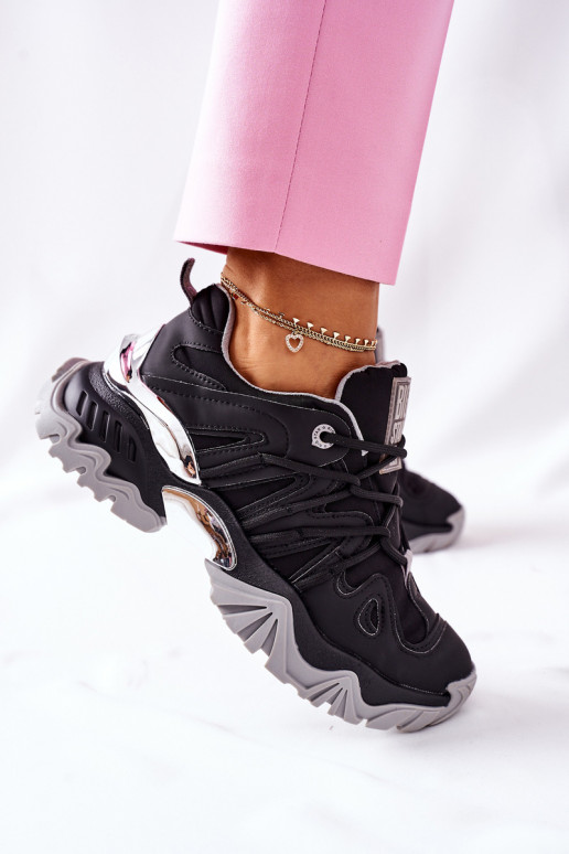   Sportliku stiiliga jalanõud Memory Foam Big Star II274089 mustad