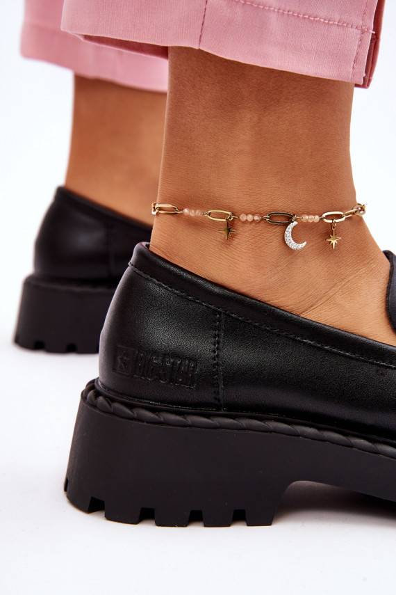   Mokassiinid jalatsid   Big Star LL274458 mustad