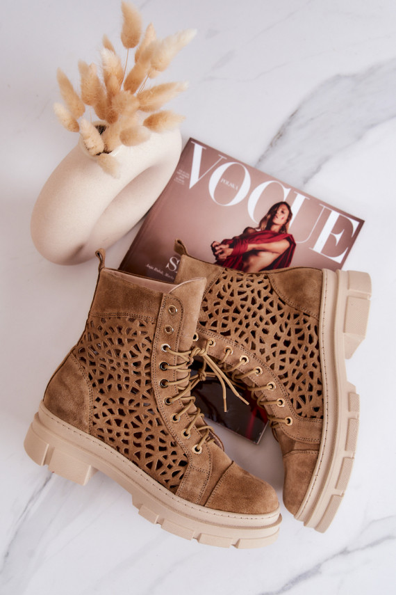 Saapad pruunid värvi Aileen