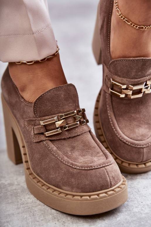 seemisnakhsed jalatsid  beeži värvi Jaime