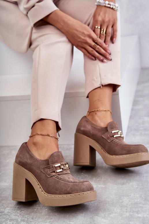 seemisnakhsed jalatsid  beeži värvi Jaime