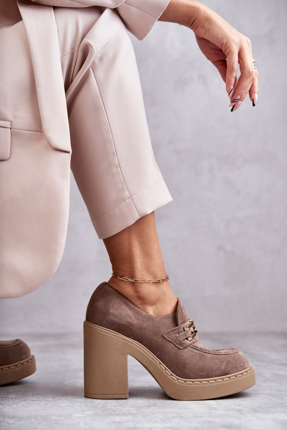 seemisnakhsed jalatsid  beeži värvi Jaime