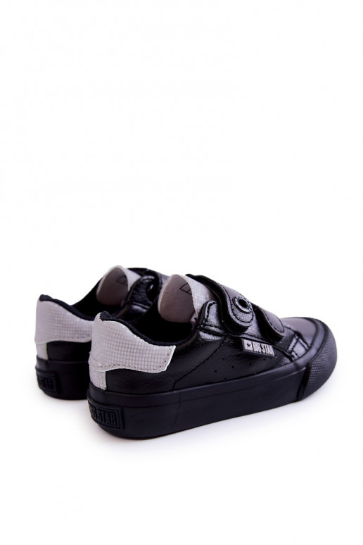 Laste vabaajajalatsid krõpsudega kinnitatav Big Star JJ374110 -Halli värvi