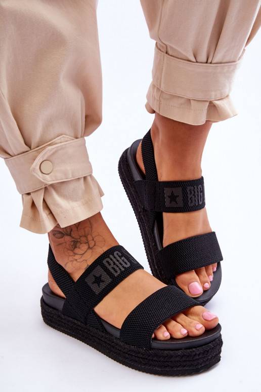 Naistesandaalid  Big Star LL274856 mustad