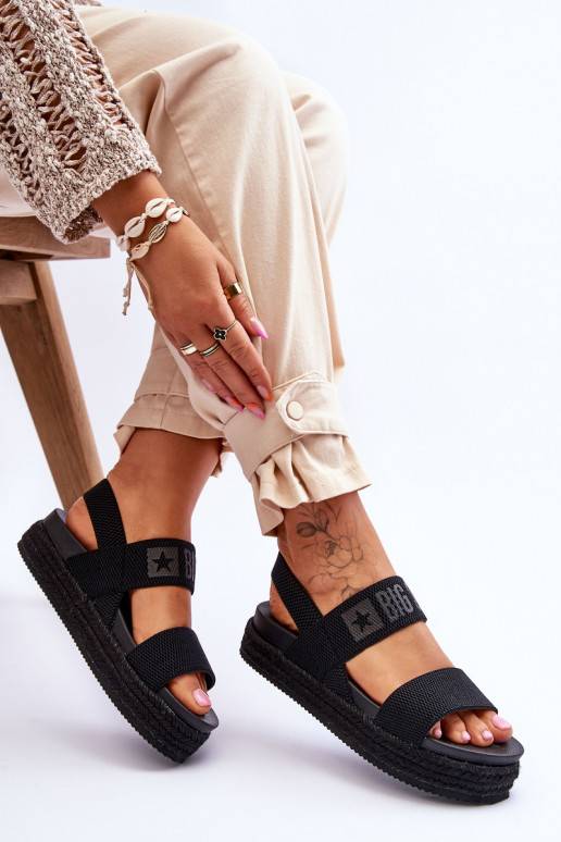 Naistesandaalid  Big Star LL274856 mustad