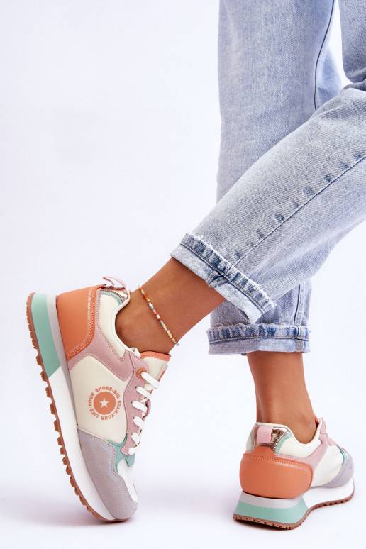   Sneakers tüüpi jalanõud Memory Foam System Big Star LL274542 Mitmevärvilised