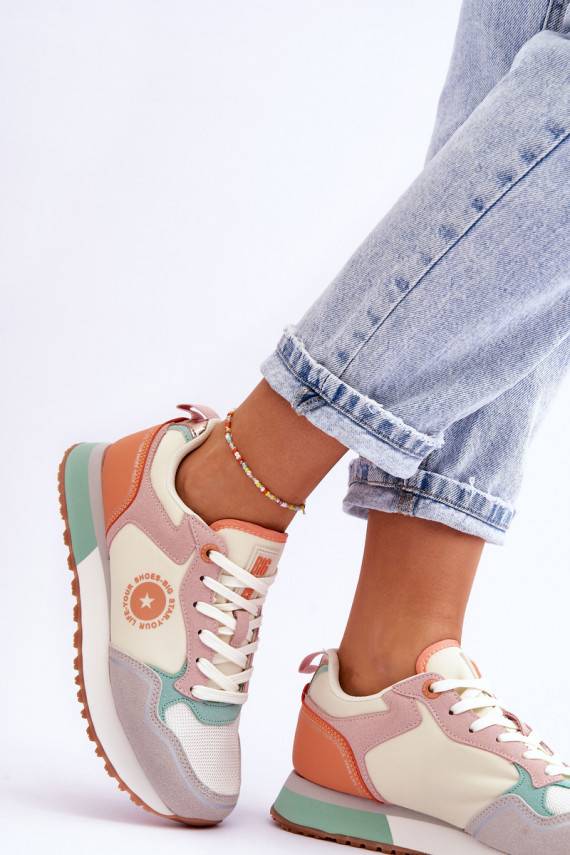   Sneakers tüüpi jalanõud Memory Foam System Big Star LL274542 Mitmevärvilised