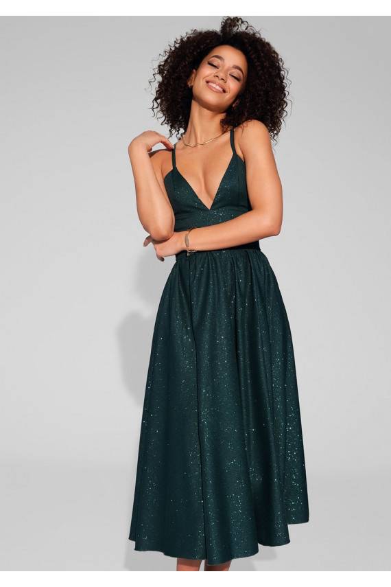 Livia - Roheline midi kleit