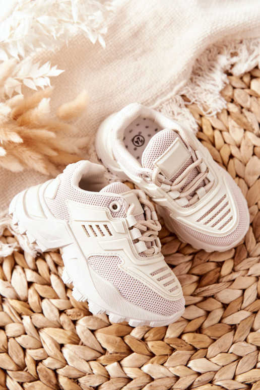 Laste jalanõud Sneakers tüüpi jalanõud Beeži värvi Freak Out Laste jalanõud Sneakers tüüpi jalanõud Beeži värvi Freak Out