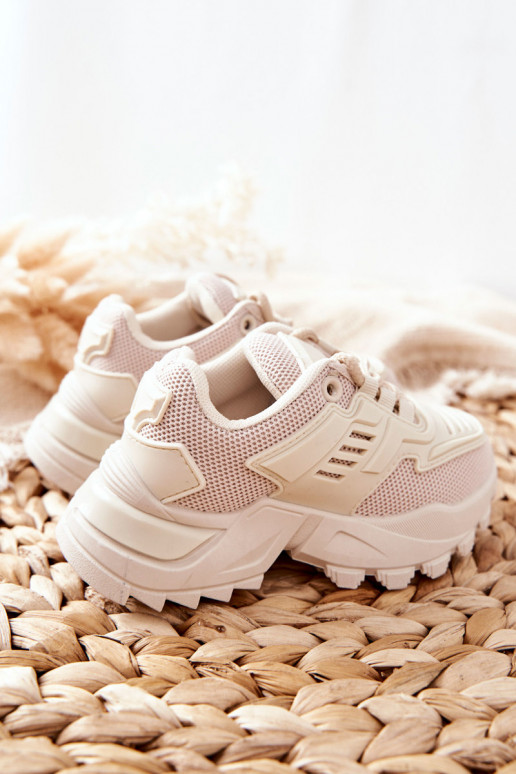 Laste jalanõud Sneakers tüüpi jalanõud Beeži värvi Freak Out Laste jalanõud Sneakers tüüpi jalanõud Beeži värvi Freak Out