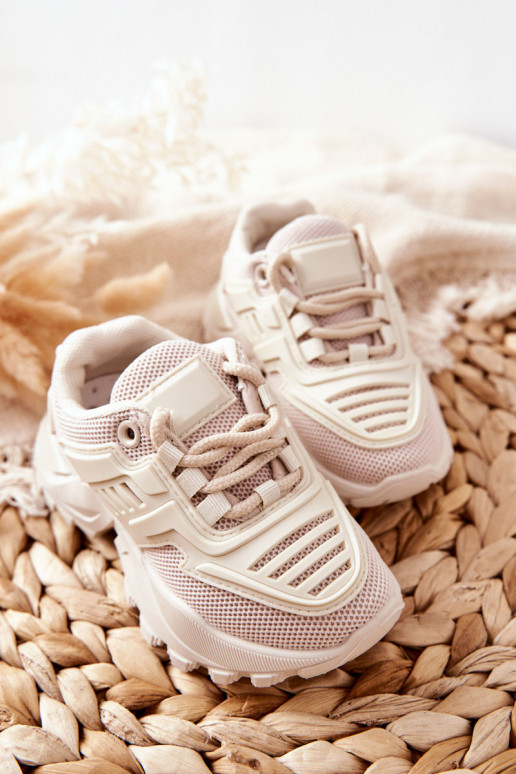 Laste jalanõud Sneakers tüüpi jalanõud Beeži värvi Freak Out Laste jalanõud Sneakers tüüpi jalanõud Beeži värvi Freak Out