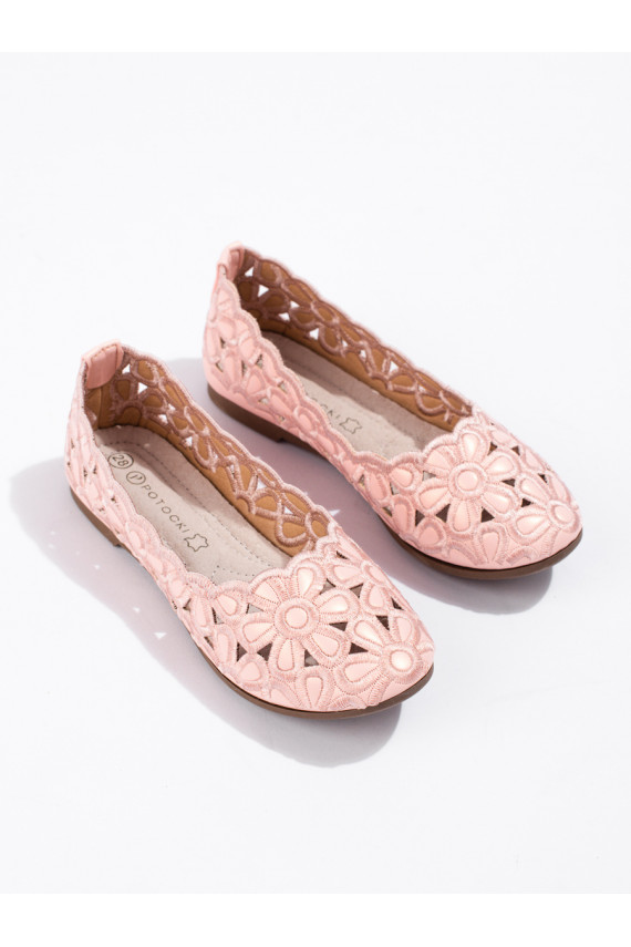 Laste balerinki  tumeroosad värvi Potocki