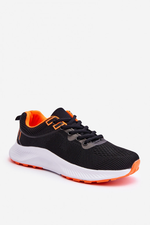 Klassikalise mudeli   Sportliku stiiliga jalanõud nööritavad -oranži värvi Darla