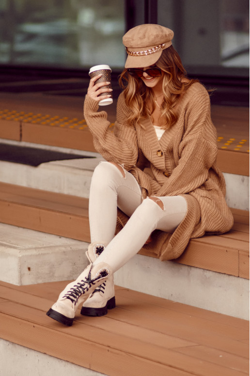 Naiste kampsun cappuccino värvid 321970