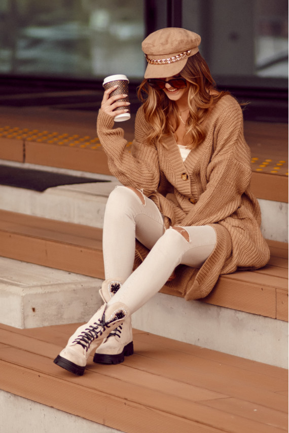 Naiste kampsun cappuccino värvid 321970