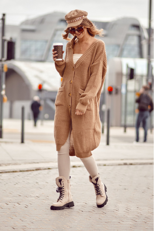 Naiste kampsun cappuccino värvid 321970