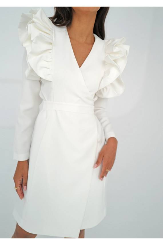 Donata - valge MINI kleit