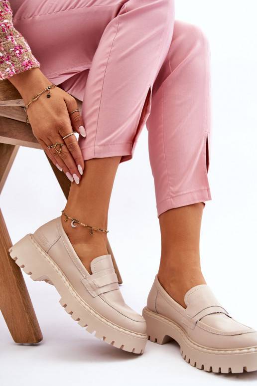   Mokassiinid jalatsid   Big Star LL274457 beeži värvi