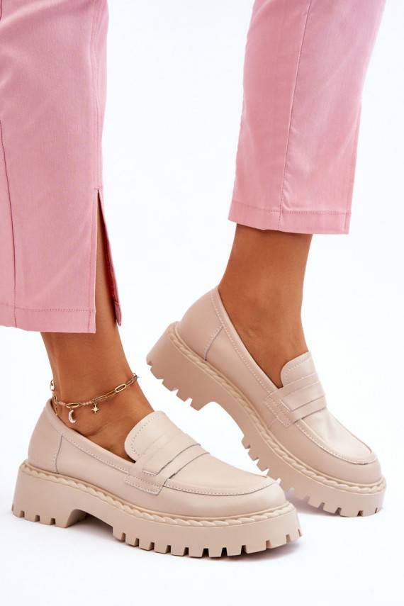   Mokassiinid jalatsid   Big Star LL274457 beeži värvi