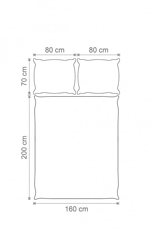 Voodipesukomplekt Jungle Green Leaves