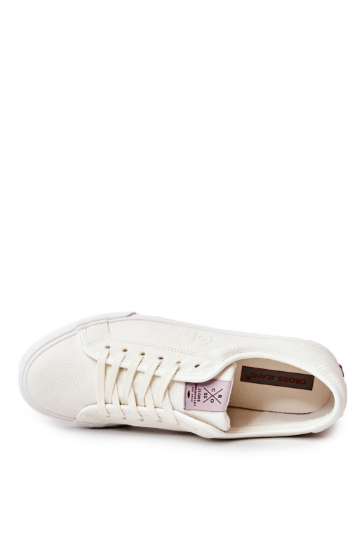 meestele   vabaaja jalanõud Cross Jeans JJ1R4023C valget värvi