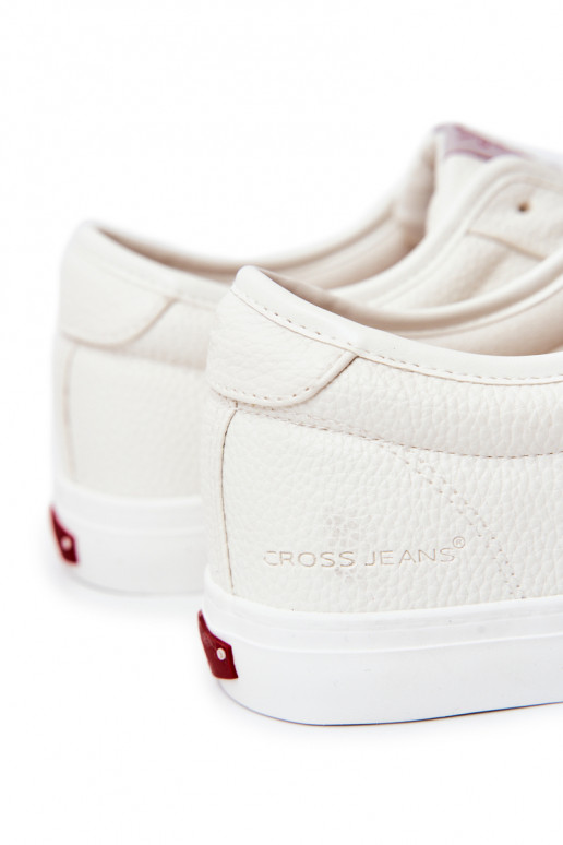 meestele   vabaaja jalanõud Cross Jeans JJ1R4023C valget värvi