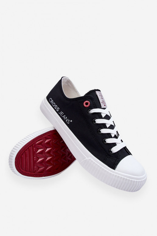 vabaaja jalanõud Cross Jeans LL1R4023 mustad