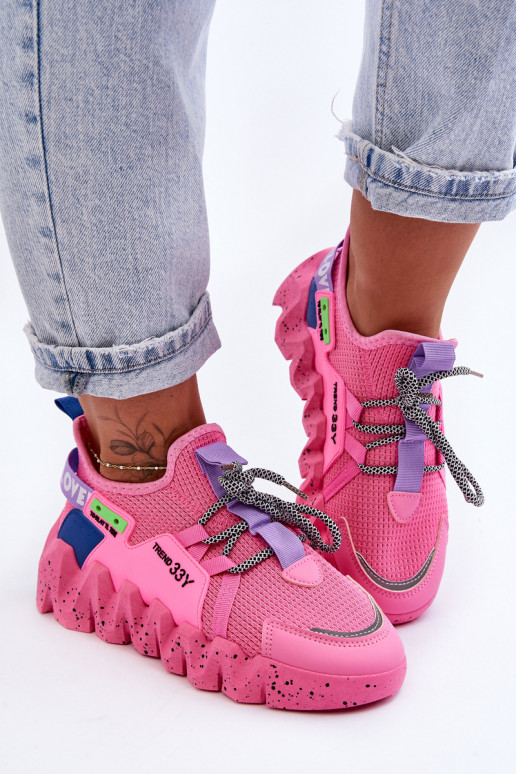  Moekad Sneakers tüüpi jalanõud Tumeroosad värvi Evolution