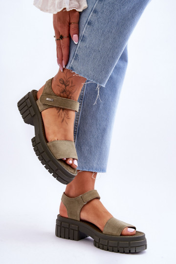   Seemisnahast kingad Big Star LL276033 Rohelist värvi 2