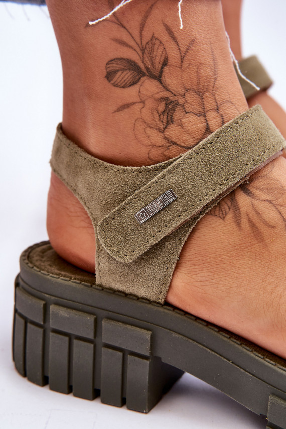   Seemisnahast kingad Big Star LL276033 Rohelist värvi