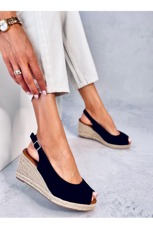 espadrillid open toe  NEVIL BLACK espadrillid open toe  NEVIL BLACK
