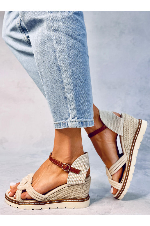 sandaalid  TEDDER BEIGE sandaalid  TEDDER BEIGE