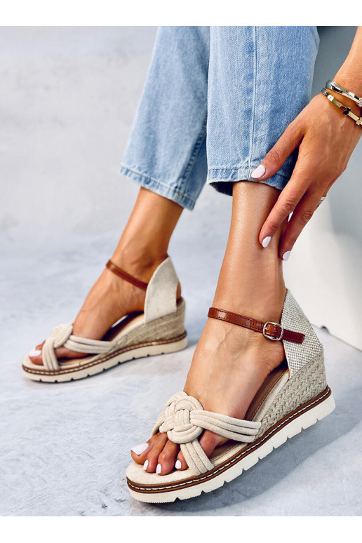 sandaalid  TEDDER BEIGE sandaalid  TEDDER BEIGE