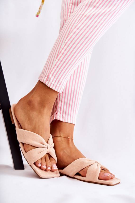   veluurist Plätud Heleroosat värvi Vanilla Sky