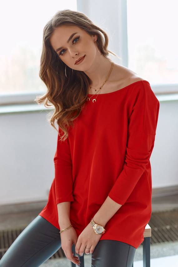 Pluus  punased värvid 2611