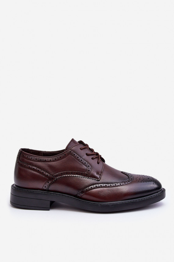 Elegantsed jalatsid pruunid värvi Gustavo