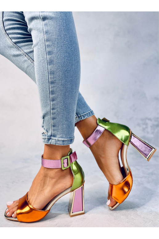 sandaalid kontsaga MARSHMELLO ORANGE