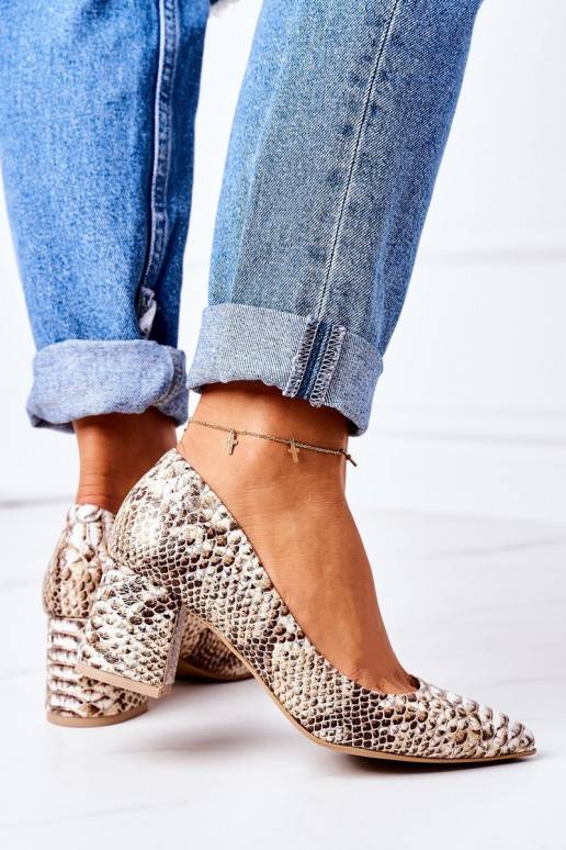   Kingad   Shoes 2801 Kuldset värvi