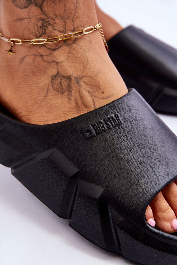    Kerged rannaplätud Sussid Big Star LL274594 mustad