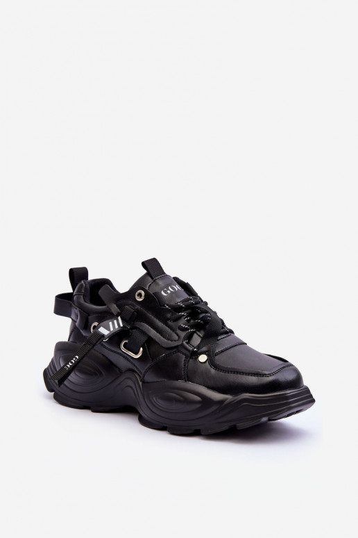 spordijalatsid Sneakers tüüpi jalanõud GOE MM2N4014 mustad
