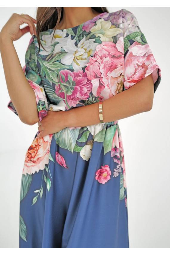 Greta - lillelise trükiga kleit