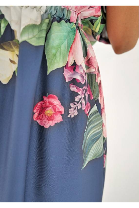 Greta - lillelise trükiga kleit