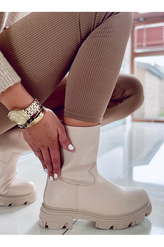 Stiilsed naiste saapad JOWITA BEIGE