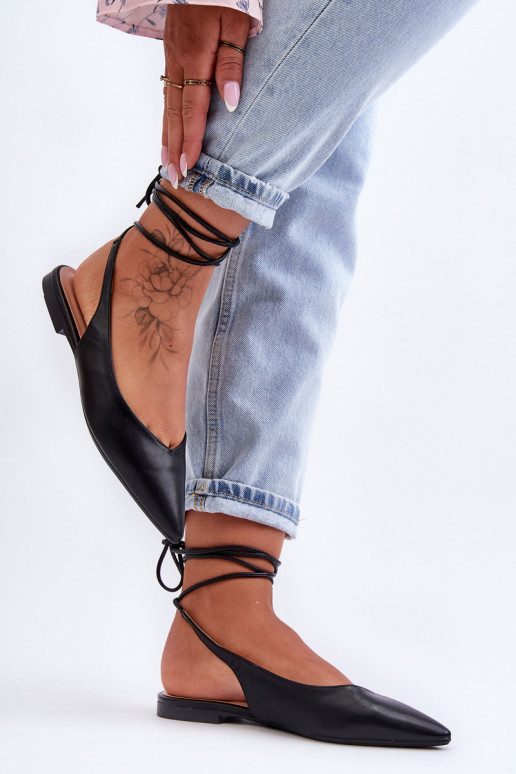   lipsudega baleriinad mustad Lilly Ann