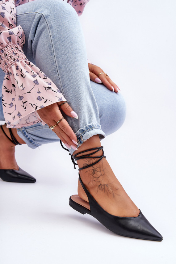   lipsudega baleriinad mustad Lilly Ann