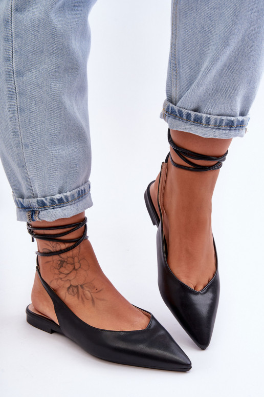   lipsudega baleriinad mustad Lilly Ann