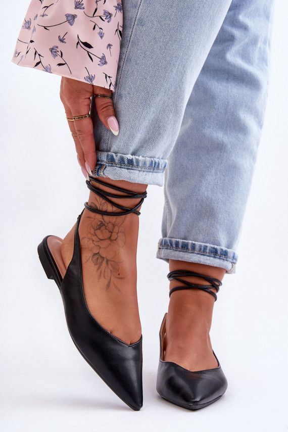   lipsudega baleriinad mustad Lilly Ann