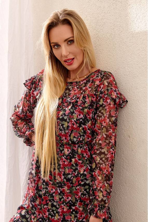 Kleit   burgundi värvia värvid PR32497