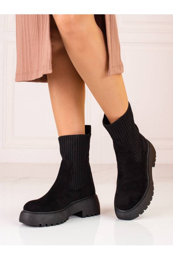 Naiste saapad Shelovet Mustad
