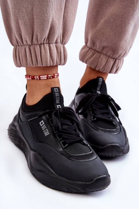   Sneakers tüüpi jalanõud Memory Foam System Big Star LL274419 mustad